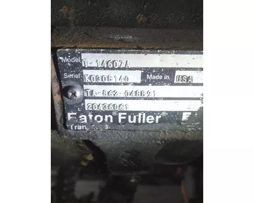 FULLER T14607A TRANSMISSION ASSEMBLY