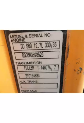 FULLER T14607A TRANSMISSION ASSEMBLY