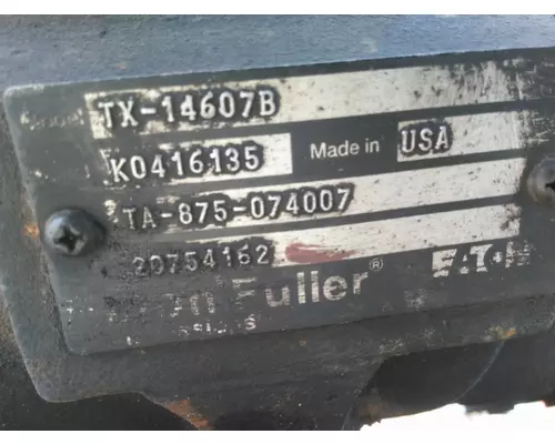 FULLER T14607B TRANSMISSION ASSEMBLY