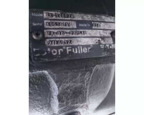 FULLER TX14607B TRANSMISSION ASSEMBLY