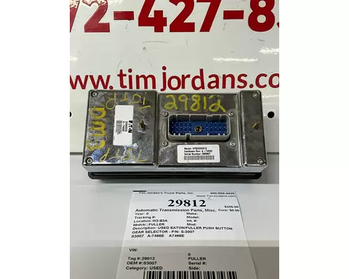 FULLER  Automatic Transmission Parts, Misc.