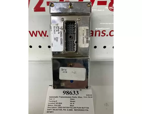 FULLER  Automatic Transmission Parts, Misc.