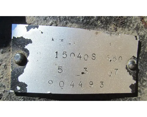 Fabco C8500 Axle Assy, Fr (4WD)