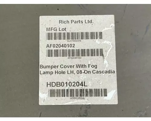 Fabco WT6630D Bumper Assembly, Front