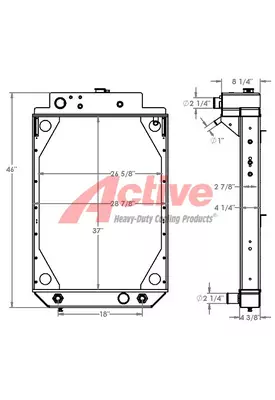 Ferrara H-4222 Radiator