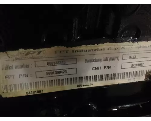 Fiat/Iveco F5HFL413A Engine Assembly