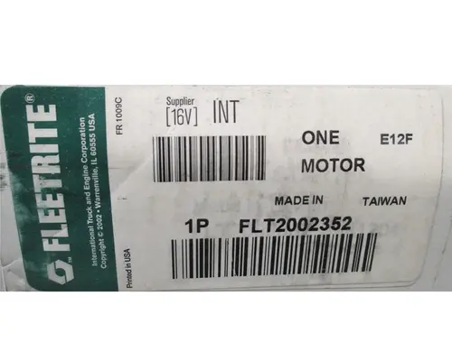 Starter Motor FLEETRITE 110 Series Frontier Truck Parts