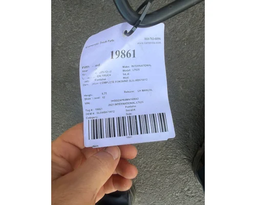 Fifth Wheel Fontaine LT625 Camerota Truck Parts