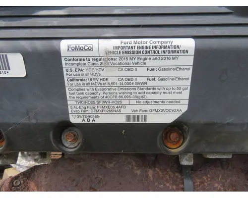 Engine Assembly FORD 5.4 GAS New York Truck Parts, Inc.