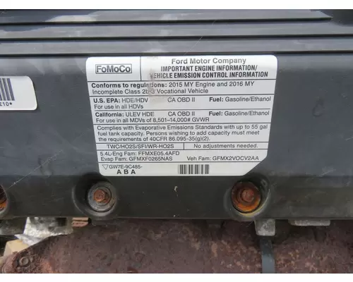 Engine Assembly FORD 5.4 GAS New York Truck Parts, Inc.