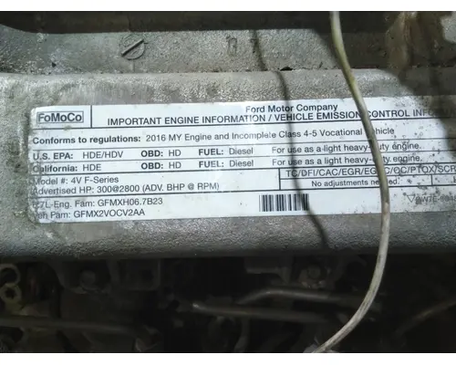 Engine Assembly FORD 6.7L V8 DIESEL LKQ Heavy Truck - Goodys