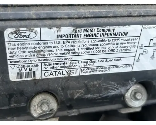 Engine Assembly Ford 6.8 Complete Recycling Group LLC