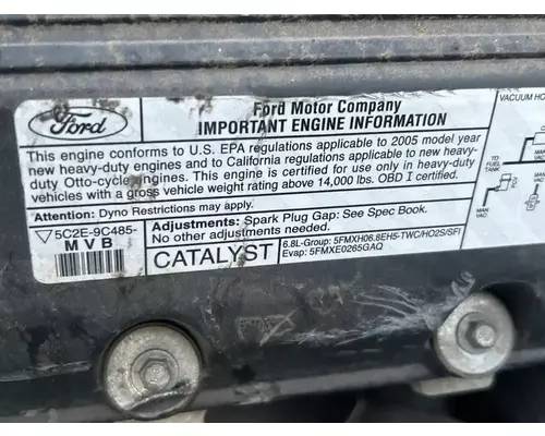 Engine Assembly Ford 6.8 Complete Recycling Group LLC