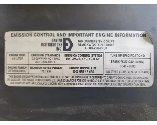 Ford 6.8L V-10 Engine Assembly