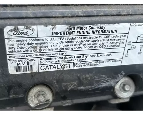 Ford 6.8 Engine Assembly