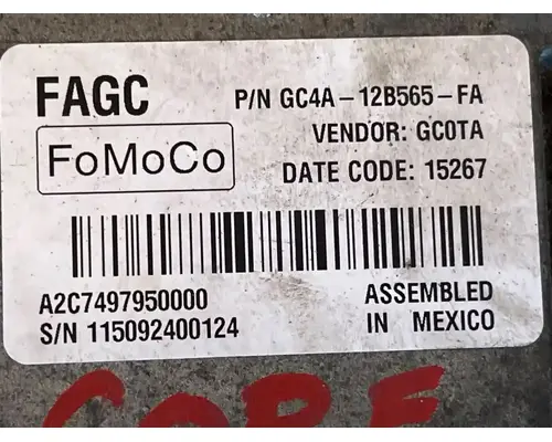 ECM (Transmission) Ford 6R140 Complete Recycling Group LLC