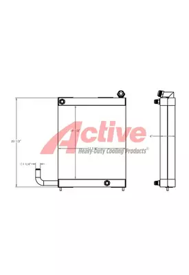 Ford 755 Engine Oil Cooler