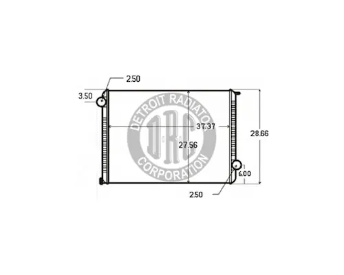 Radiator FORD CLT9000_FD11 Valley Heavy Equipment