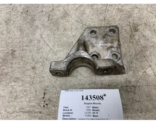 Engine Mounts FORD D7HT-6096-CA West Side Truck Parts