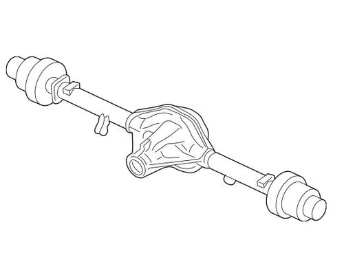 Ford E-450 Super Duty Axle Assembly, Rear (Single or Rear)