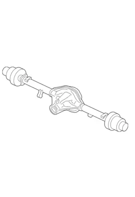 Ford E-450 Super Duty Axle Assembly, Rear (Single or Rear)
