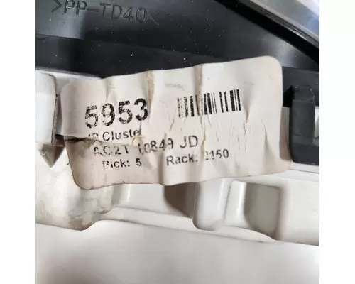 Ford E-450 Instrument Panel