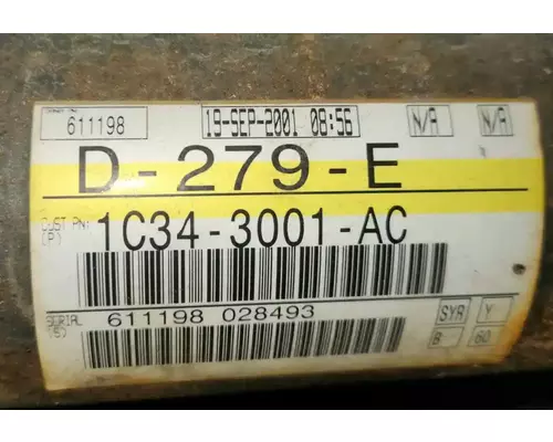 Ford F-550 Axle Assy, Fr (4WD)