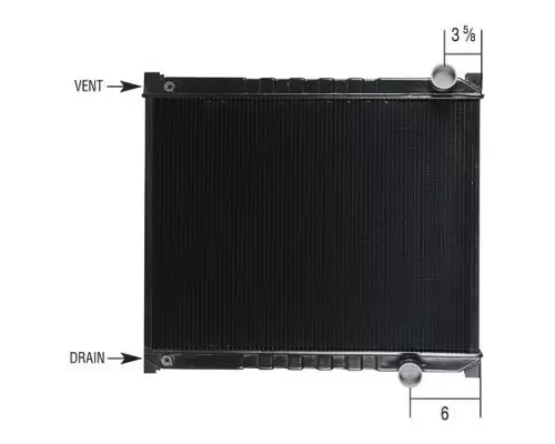 Radiator FORD F600 (1999-DOWN) LKQ Heavy Truck - Goodys