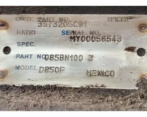 Ford F650 Axle Assy, Fr (4WD)