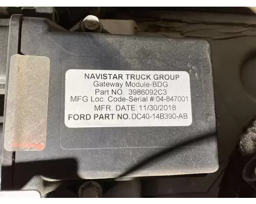 Ford F650 Electrical Misc. Parts