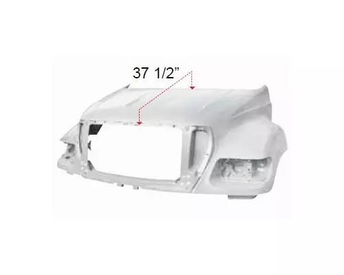 Hood FORD F650SD (SUPER DUTY) LKQ Evans Heavy Truck Parts