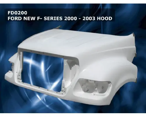 Hood FORD F650SD (SUPER DUTY) 2000-2025 LKQ Wholesale Truck Parts