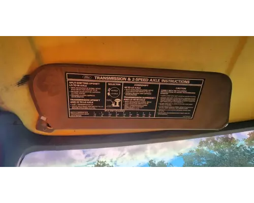 Ford F700 Sun Visor (External)