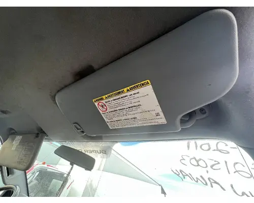 Interior Sun Visor FORD F750 DTI Trucks