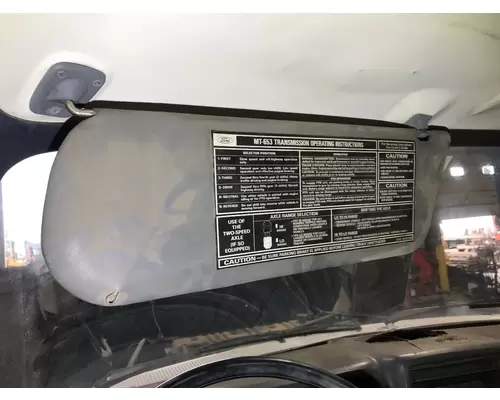 Ford F800 Interior Sun Visor