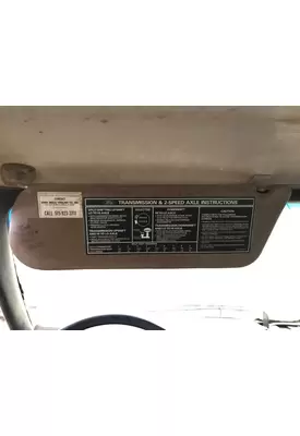 Ford F800 Interior Sun Visor