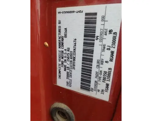 Ford F800 Miscellaneous Parts
