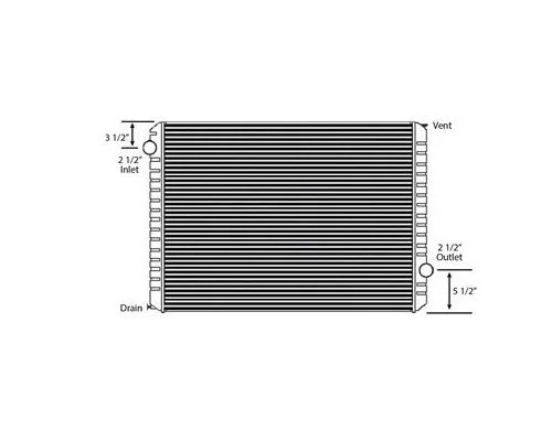 Radiator FORD L9000 LKQ Plunks Truck Parts and Equipment - Jackson