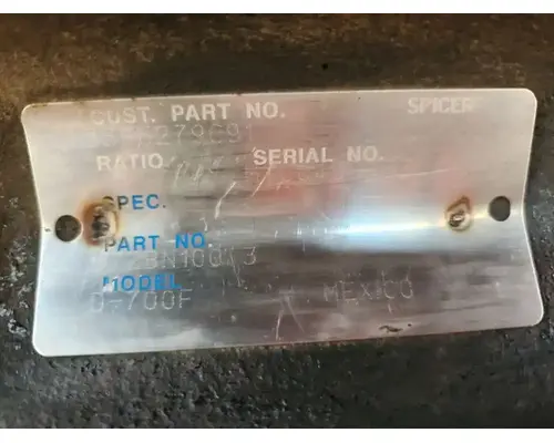 Ford LOW CAB FORWARD Axle Assy, Fr (4WD)