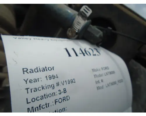 Radiator FORD LNT9000_FD23 Valley Heavy Equipment