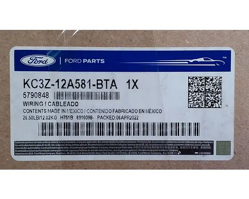 Ford  Electrical Parts, Misc.