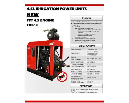 Fpt N4.5 Engine Assembly