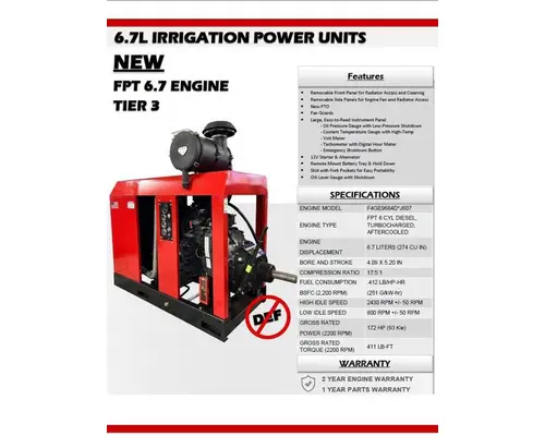 Fpt N6.7 Engine Assembly