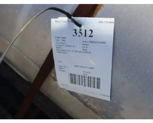 Fuel Tank FREIGHTLINER  Big 3 Truck Parts, LLC