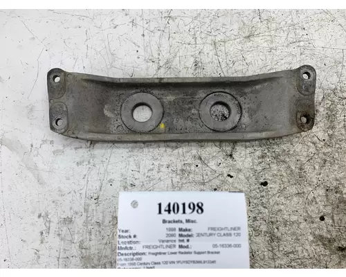 Brackets, Misc. FREIGHTLINER 05-16336-000 West Side Truck Parts