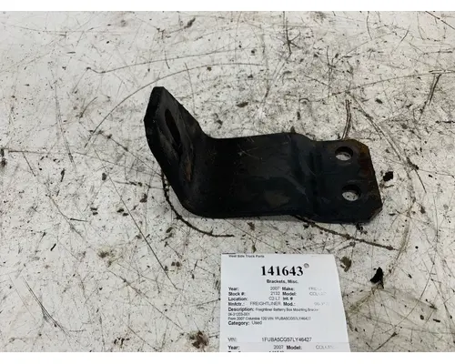 Brackets, Misc. FREIGHTLINER 06-31203-001 West Side Truck Parts