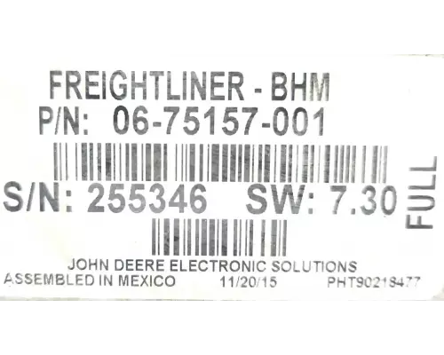 Freightliner 114SD ECM (Chassis)