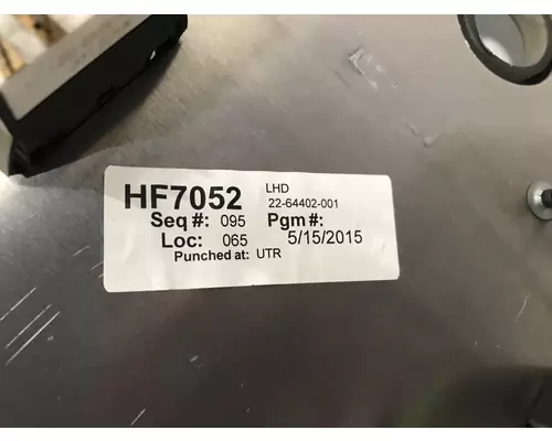 Freightliner 122SD Dash Assembly