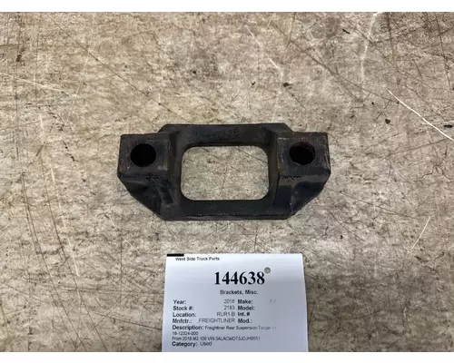 Brackets, Misc. FREIGHTLINER 16-12324-000 West Side Truck Parts