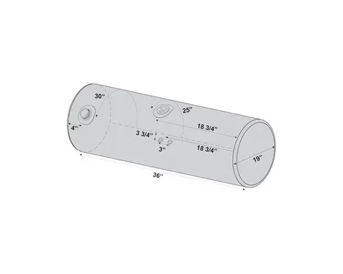 Fuel Tank FREIGHTLINER 35-44 GALLON LKQ Heavy Truck - Goodys
